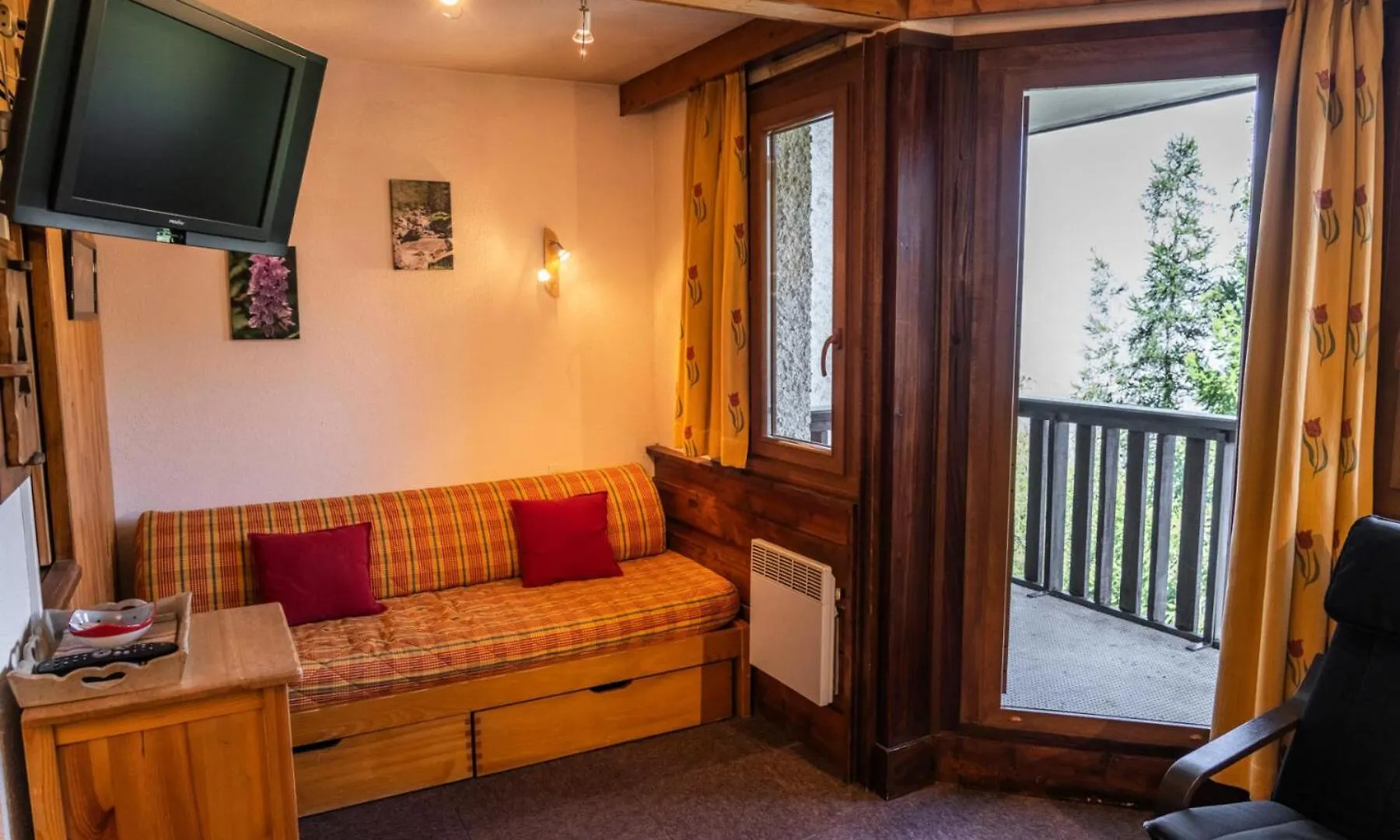 Residence Le Belvedere - Studio Coin Montagne Au Coeur Des Orres 1650 Mae-6644 ليه أورس 0*,  فرنسا